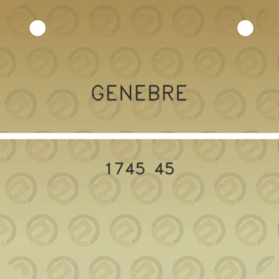 genebre-1745-45