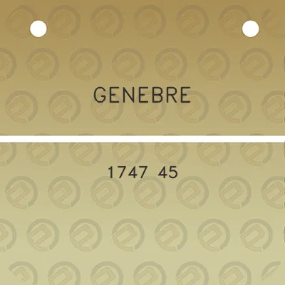 genebre-1747-45