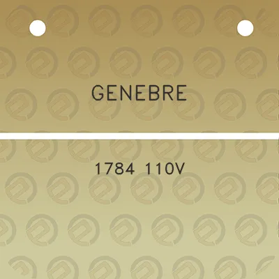 genebre-1784-110v