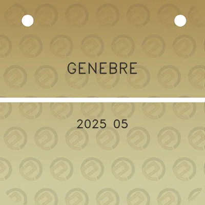 genebre-2025-05