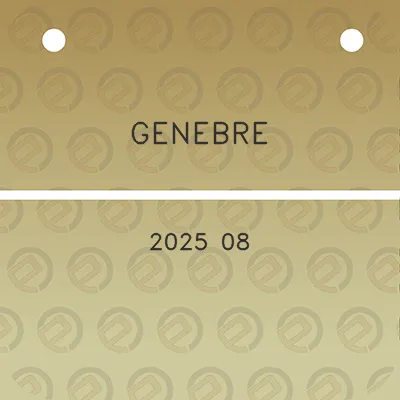 genebre-2025-08