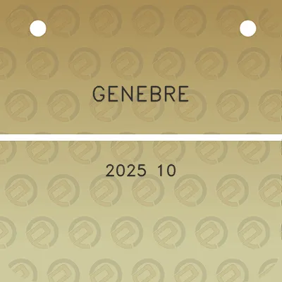 genebre-2025-10