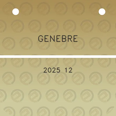 genebre-2025-12