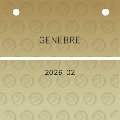 genebre-2026-02