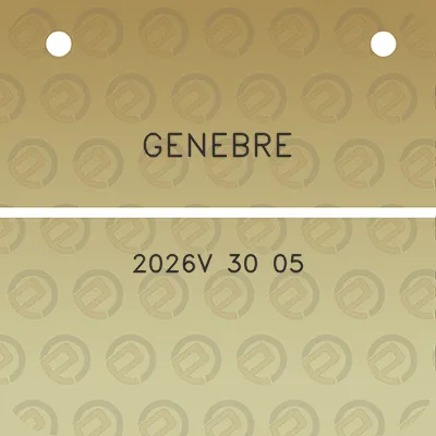 genebre-2026v-30-05