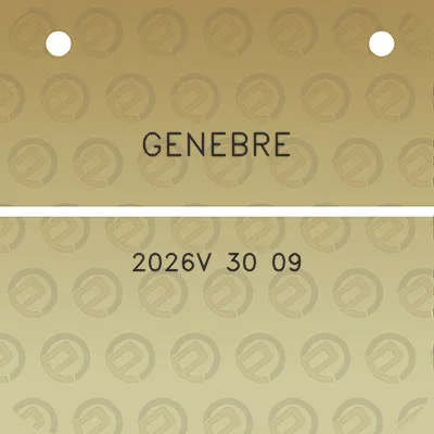 genebre-2026v-30-09