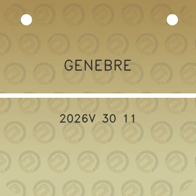 genebre-2026v-30-11