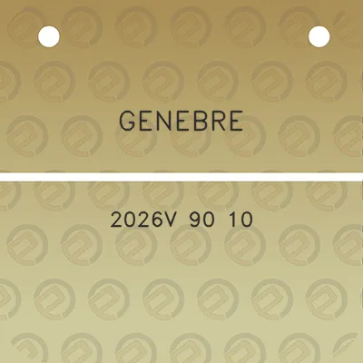 genebre-2026v-90-10