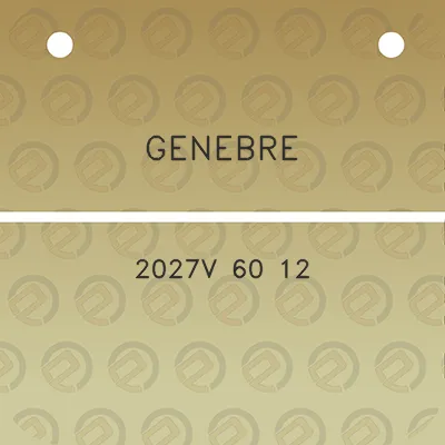 genebre-2027v-60-12