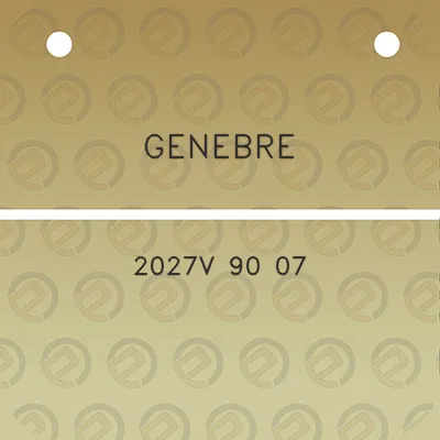 genebre-2027v-90-07