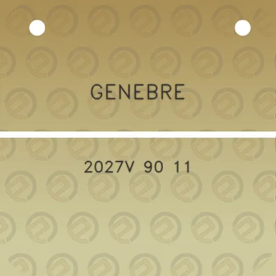 genebre-2027v-90-11