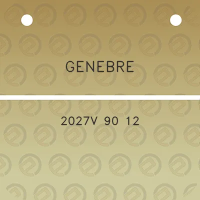 genebre-2027v-90-12