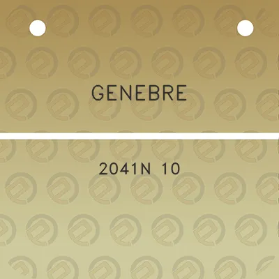 genebre-2041n-10