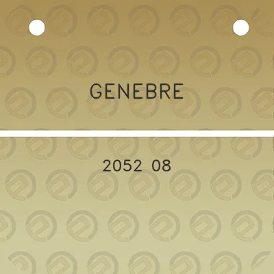 genebre-2052-08