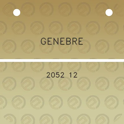 genebre-2052-12