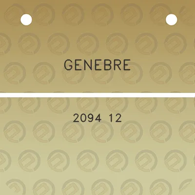 genebre-2094-12