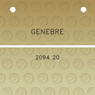 genebre-2094-20