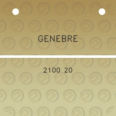 genebre-2100-20