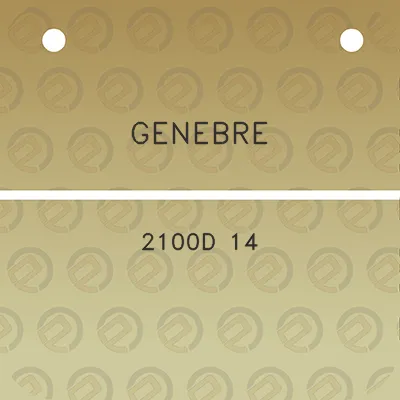 genebre-2100d-14