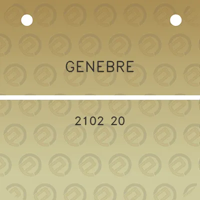 genebre-2102-20