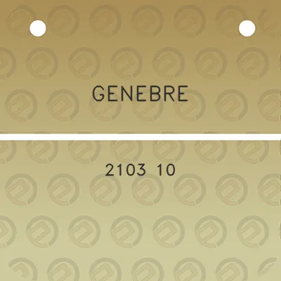 genebre-2103-10