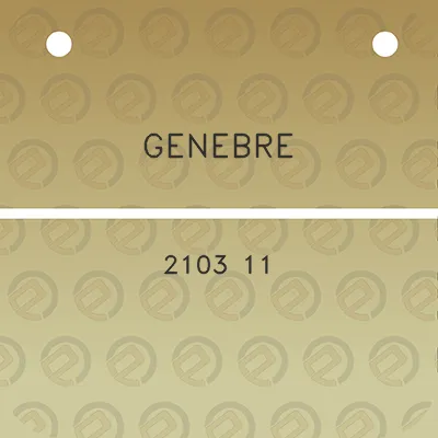 genebre-2103-11