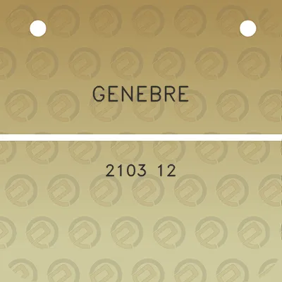 genebre-2103-12