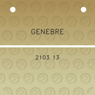 genebre-2103-13