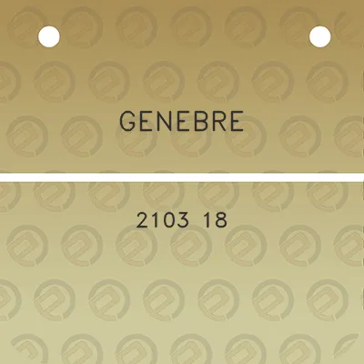 genebre-2103-18