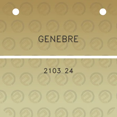 genebre-2103-24