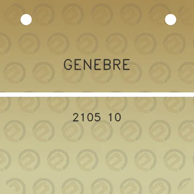 genebre-2105-10