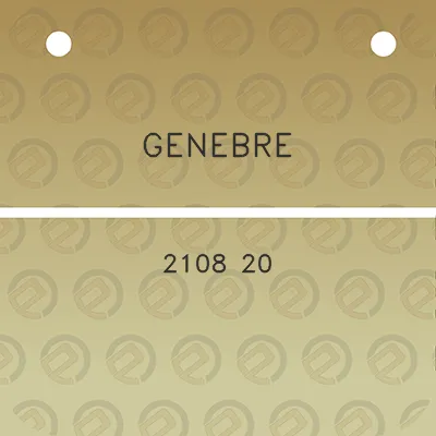 genebre-2108-20