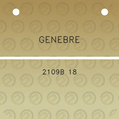 genebre-2109b-18