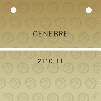 genebre-2110-11