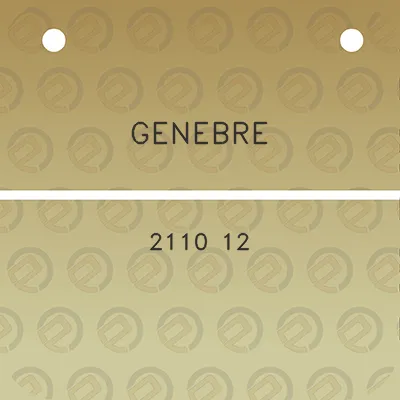 genebre-2110-12