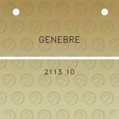 genebre-2113-10