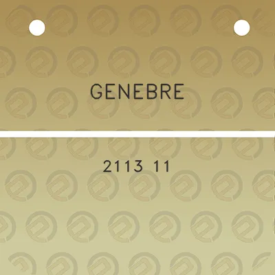 genebre-2113-11