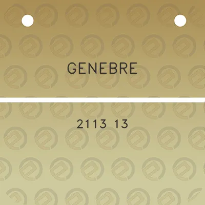 genebre-2113-13