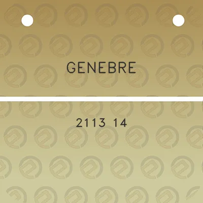 genebre-2113-14