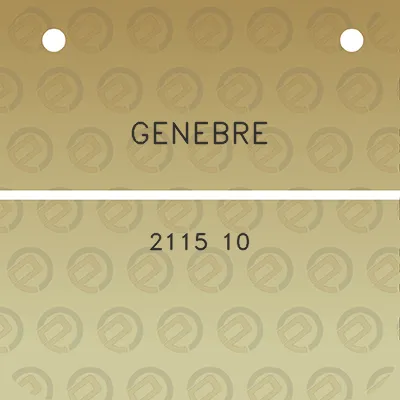 genebre-2115-10