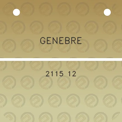 genebre-2115-12