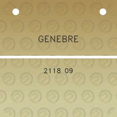 genebre-2118-09