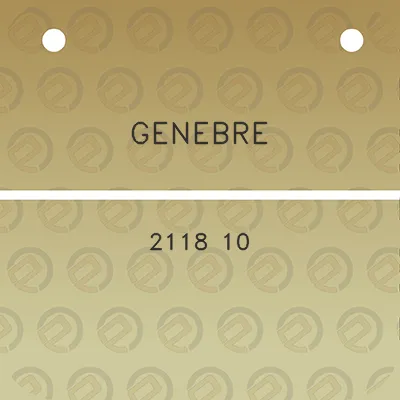 genebre-2118-10