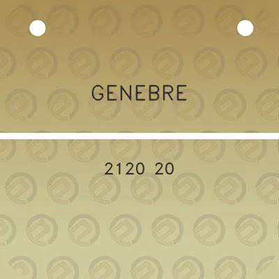 genebre-2120-20