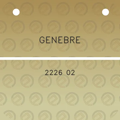 genebre-2226-02