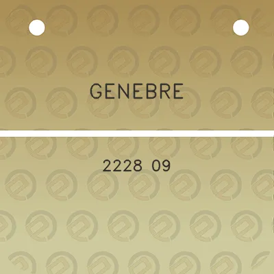 genebre-2228-09