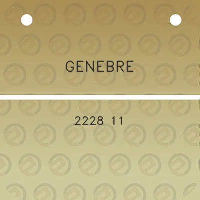 genebre-2228-11