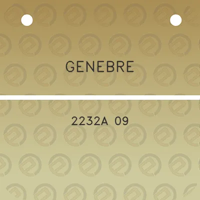 genebre-2232a-09