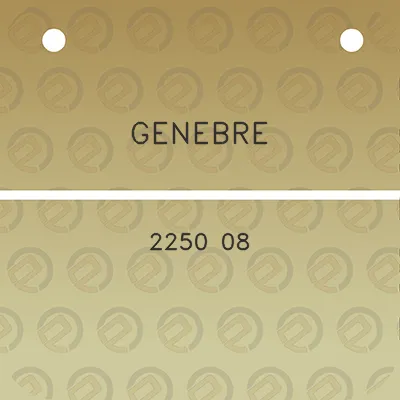 genebre-2250-08