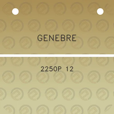 genebre-2250p-12